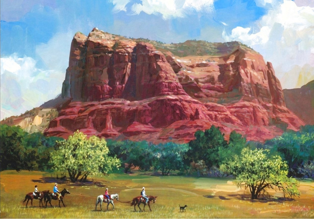Alexander Chen - Sedona - Big Red Rock/Limited Edition