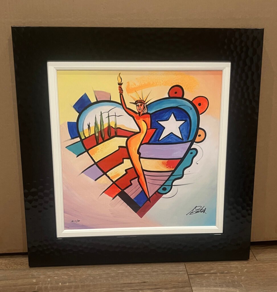 Alfred Gockel - "Lady Liberty" - signed and numbered with COA