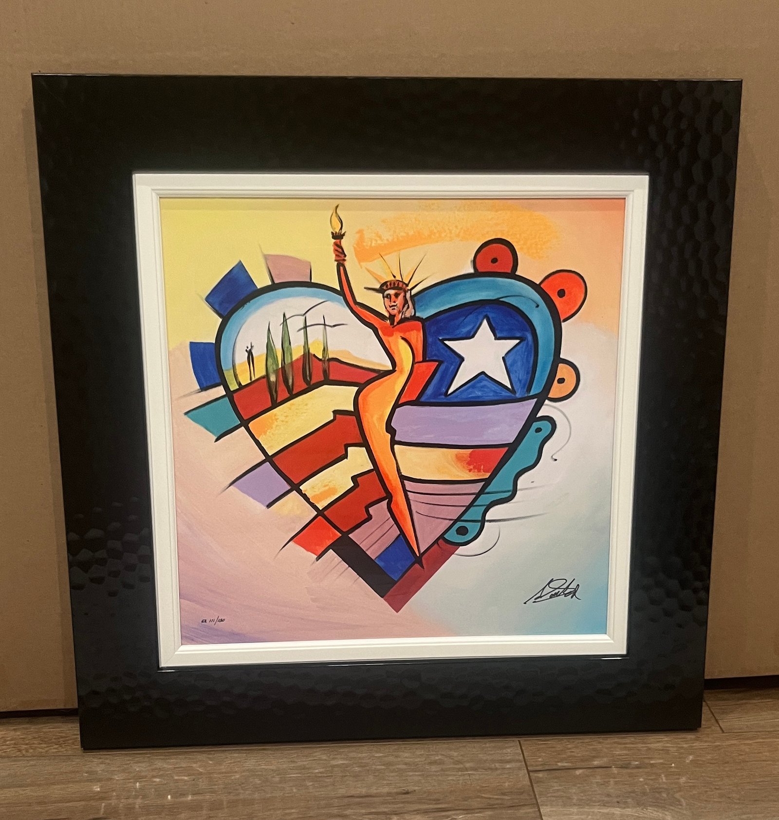 Alfred Gockel - "Lady Liberty" - signed and numbered with COA