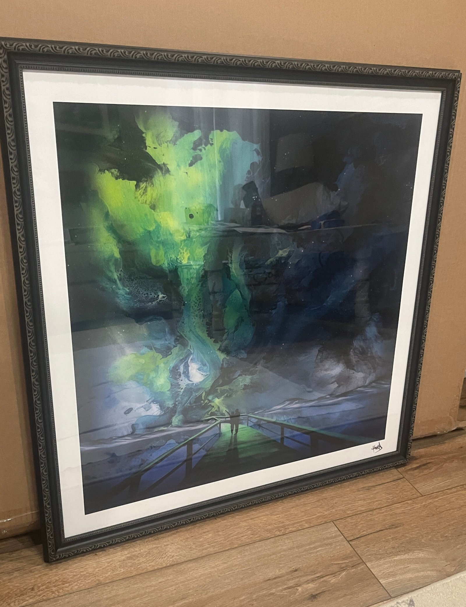 Howard Ashton - Upon a Night's Dream / Signed in plate - Framed - Image 4