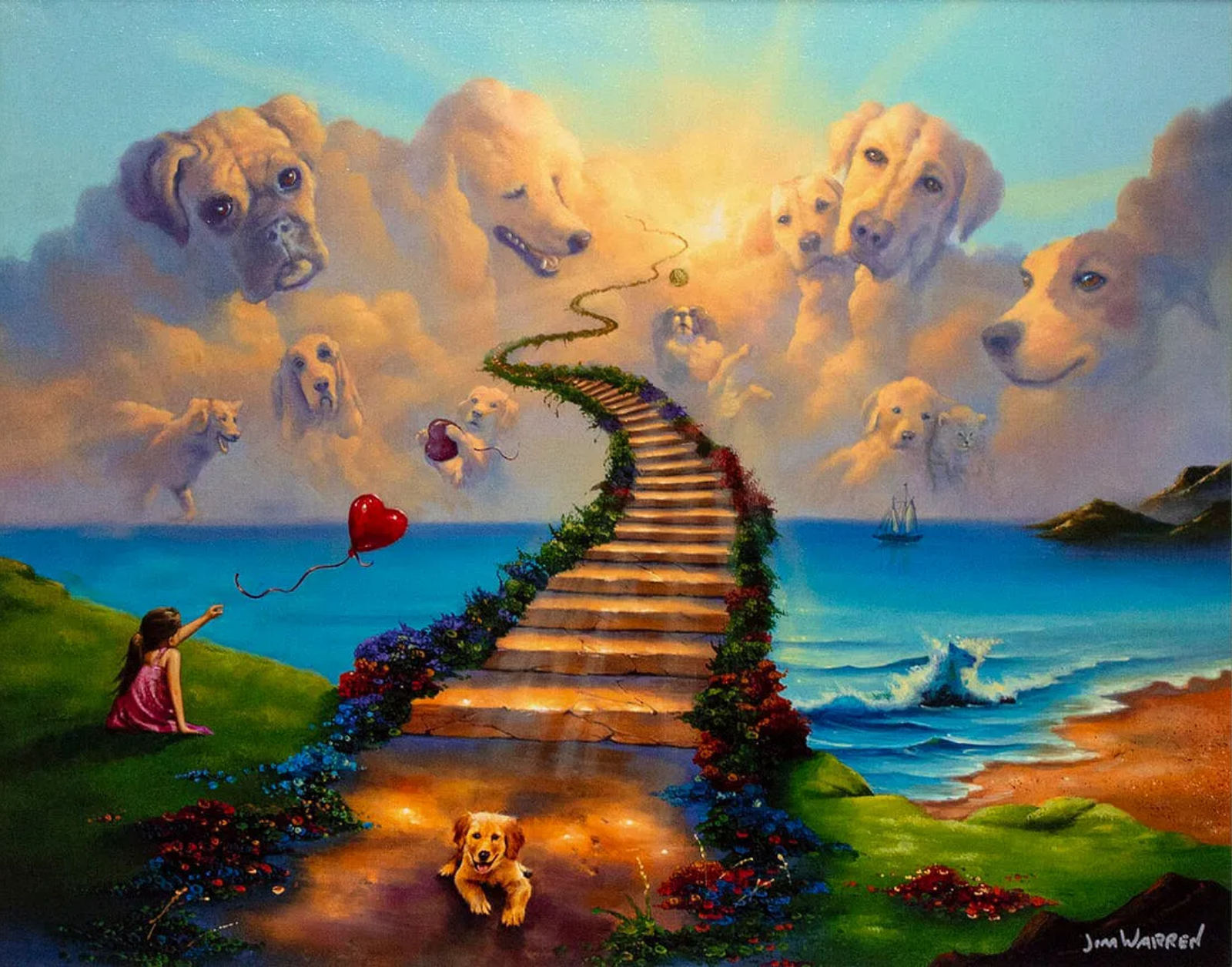 Jim Warren - "All Dogs Go To Heaven V", Limited Edition - Image 5