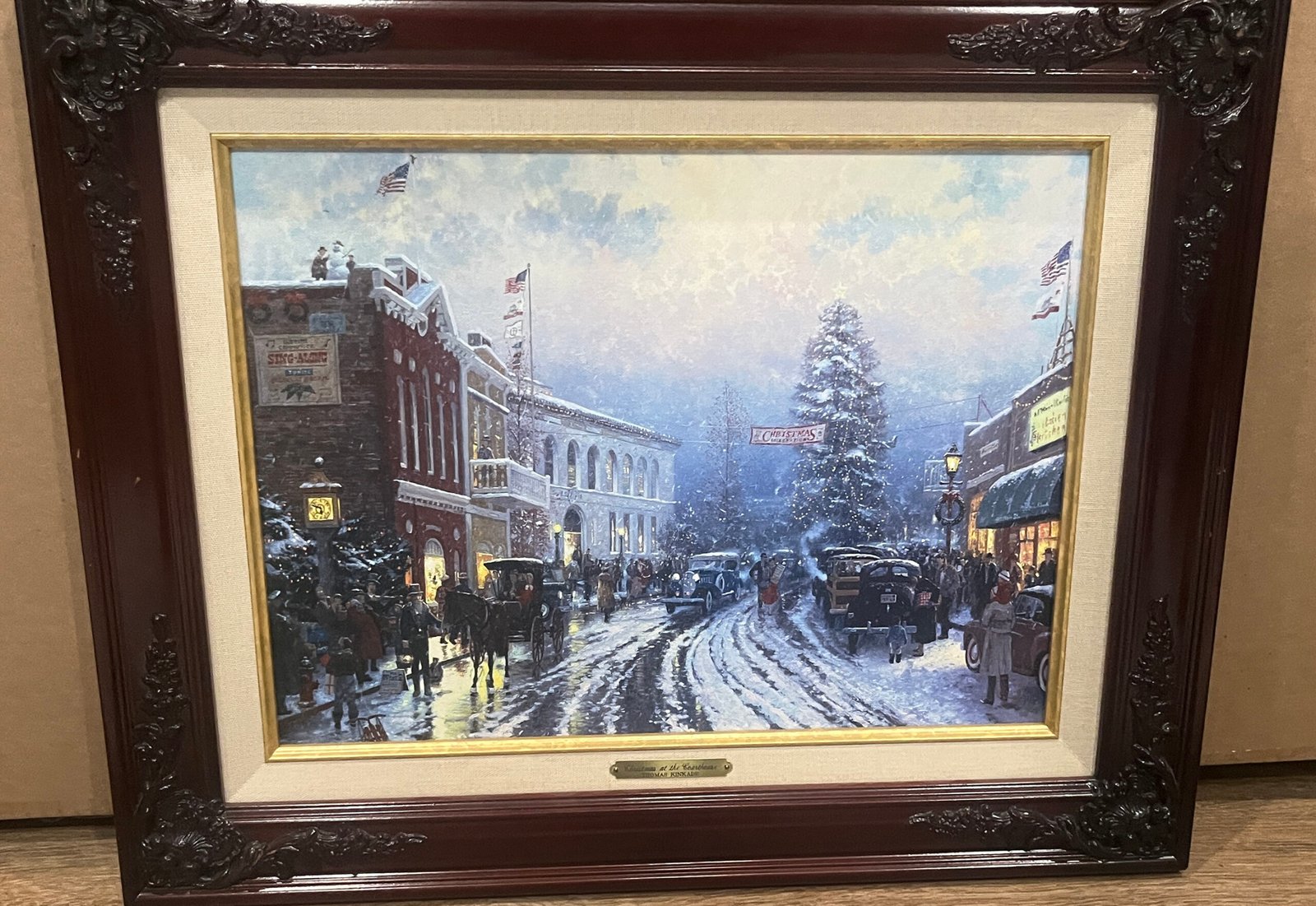 Thomas Kinkade - Christmas at the Courthouse / Classic Edition