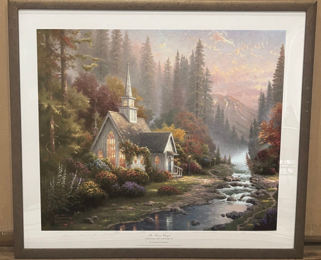 Thomas Kinkade - Forest Chapel / Gallery Proof / Limited Edition
