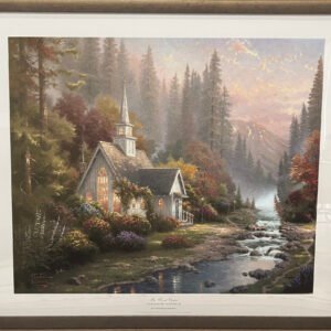 Thomas Kinkade - Forest Chapel / Gallery Proof / Limited Edition