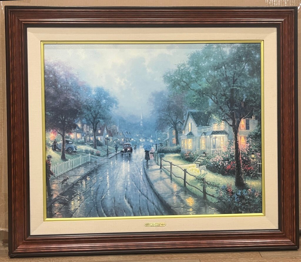 Thomas Kinkade - Hometown Memories / Limited Edition Signed