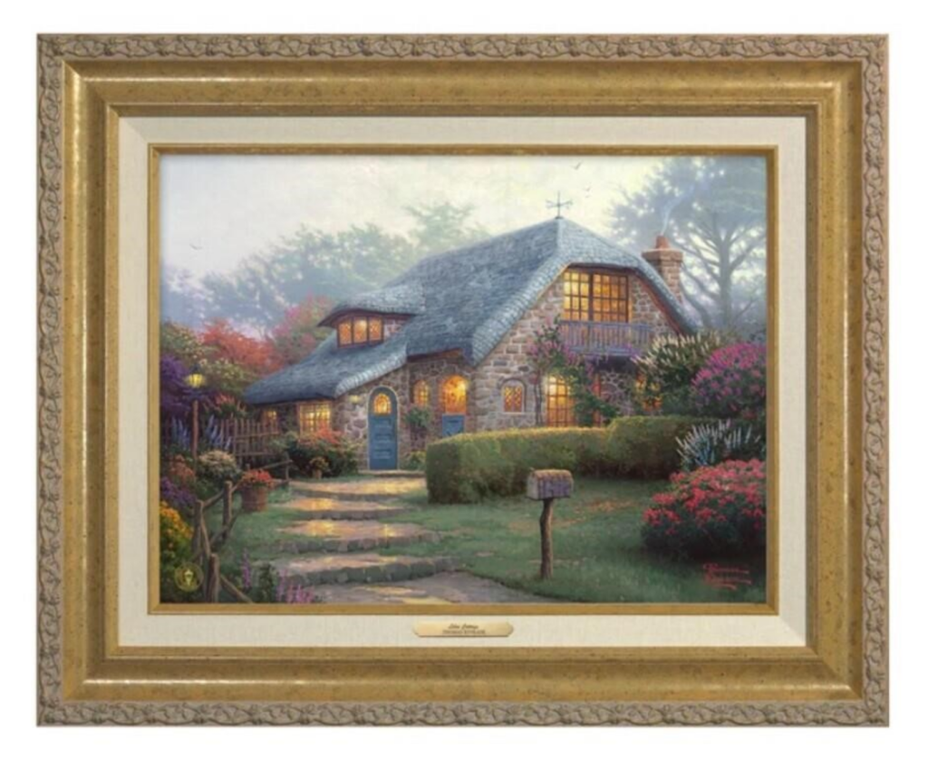 Thomas Kinkade - Lilac Cottage Classics Edition - COA