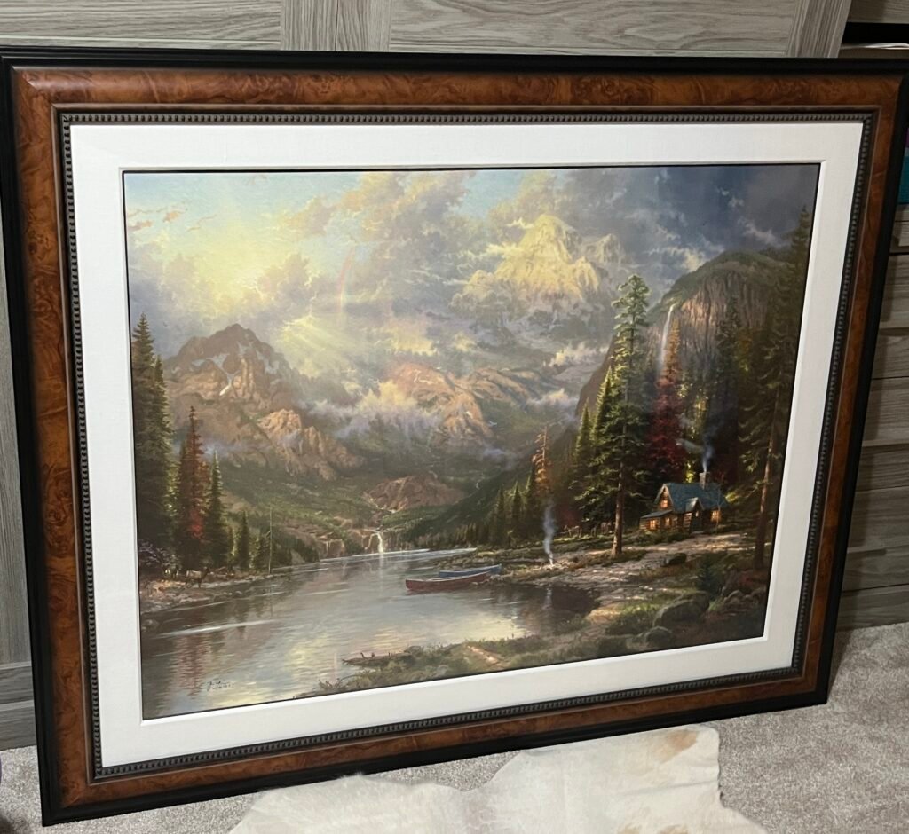 Thomas Kinkade - Moutain Majesty/ Signed & numbered with COA