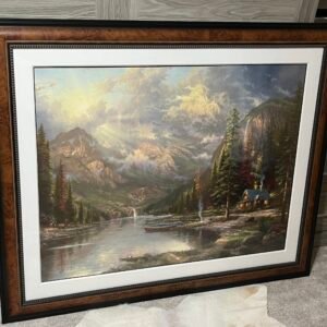 Thomas Kinkade - Moutain Majesty/ Signed & numbered with COA