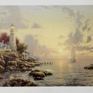 Thomas Kinkade - "Sea of Tranquility" Seaside Memories V